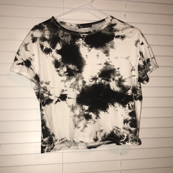 zara tie dye t shirt